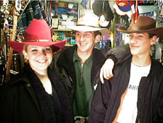 Steffi aus Zürich;       Arizona-Didi;          Alabama-Mänu